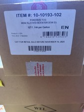 Pokemon ME02 Phantasmal Flames Factory Sealed Sleeved booster 144 Pack Case open