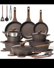 26PCS Pots And Pans Set Non Stick Cookware Set Pots And Pans Induction Cook