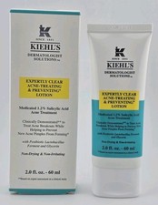 Kiehl's Expertly Clear Acne -Treating  Preventing Lotion 2 oz /60 ml NIB 8/2025