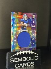 2021 Illusions Kadarius Toney Instant Impact Rookie Jersey RC #II-KD