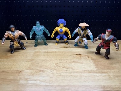 FUNKO MORTAL KOMBAT X + BLANKA FIGURES SUB-ZERO RAIDEN CHASE SCORPION LIU KANG