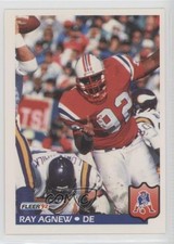 1992 Fleer Ray Agnew #254 2u3