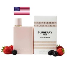 Burberry Her Elixir Women Eau de Parfum Intense 3.4 oz 100ml New In Box