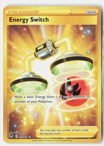 Energy Switch (Secret) Secret Rare Holo SWSH12: Silver Tempest 212/195 NM