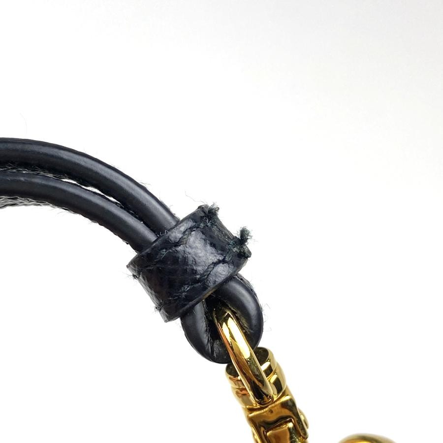 PRADA Chain Wallet Long Wallet Shoulder Bag Saffiano Leather Black #BS1209 thumbnail 5