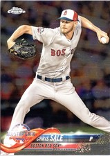 Chris Sale 2018 Topps Chrome Update #HMT83 Boston Red Sox