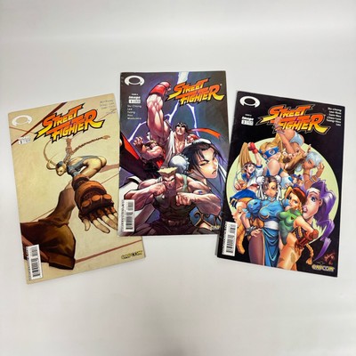 Street Fighter Vol 1 - 3 Image Comics Ryu Ken Chun-li Vega Honda Sagat Capcom