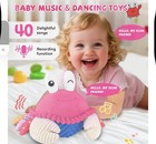 Saimanor Musical Plush Crawling Crab Baby Toy, Recording, 40 Songs, 12M+ — photo 3