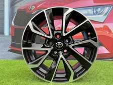 4x 18 Inch 5x114.3 New Corolla Style Black Polished Wheels: Fits Für Avalon