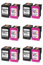 61XL 62XL 63XL 64XL 65XL 67XL Replaces HP Ink Cartridge Deskjet Envy lot