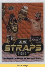 2024 Allure AEW Straps Orange Slice Rey Fenix Penta El Zero M #S-21 READ 19mv