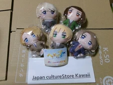 Hetalia World Stars Capuko Friends vol,2 Plush Mascot set of 5 types