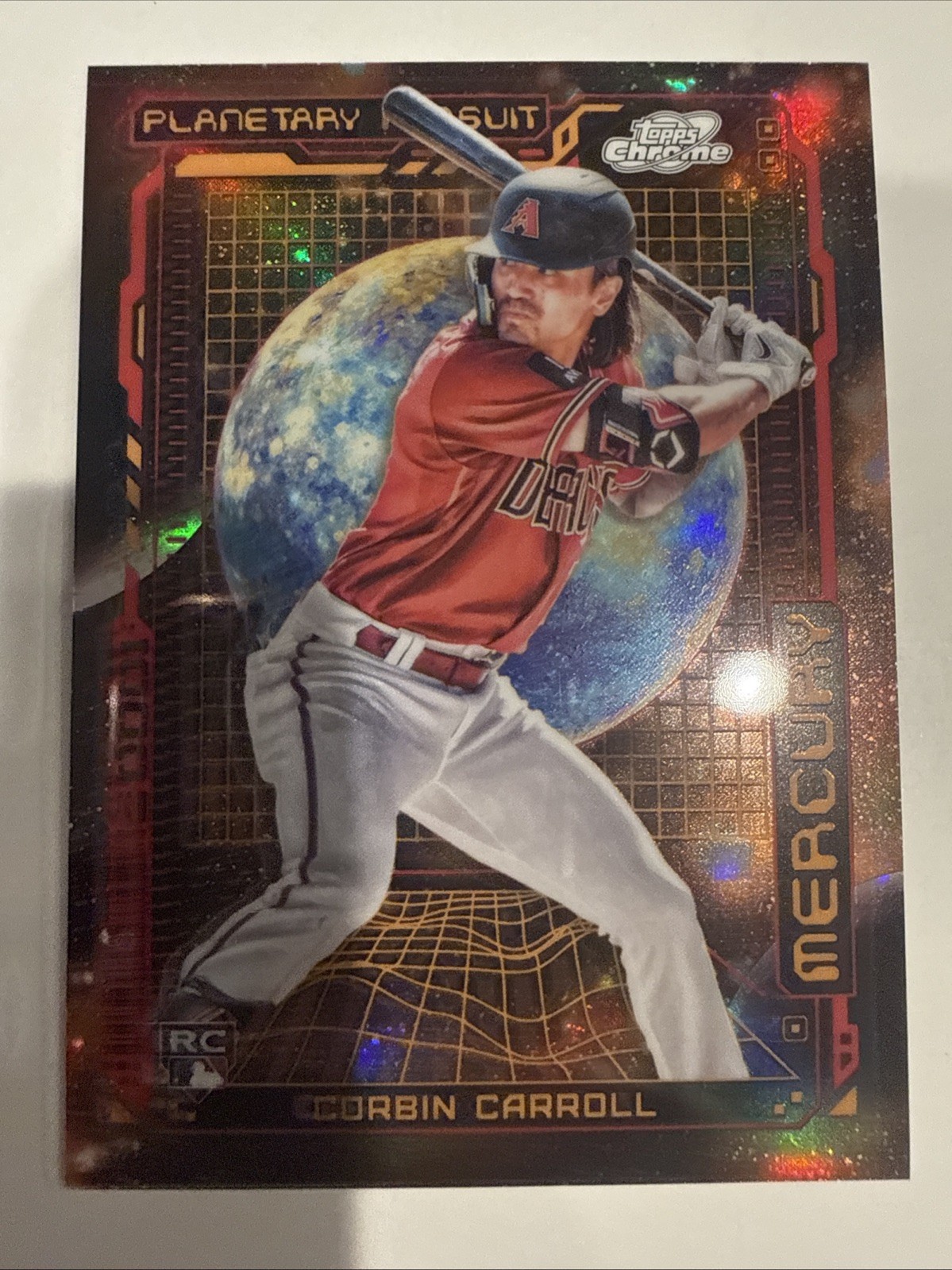 2023 Topps Cosmic Chrome - Planetary Pursuit Corbin Carroll #PPM-4 Mercury (RC)