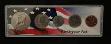 2011 Birth Year Set 5 Bright Uncirculated Coins FREE SHIPPING