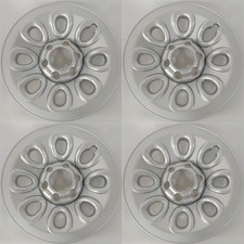 Sw 4pcs Fit Chevy 1500 Rim Simulators Caps Covers 6 Lug 17 Chrome Wheel Skins Sw 4pcs Fit Chevy 1500 Rim Simulators Caps Covers 6 Lug 17 Chrome Wheel Skins