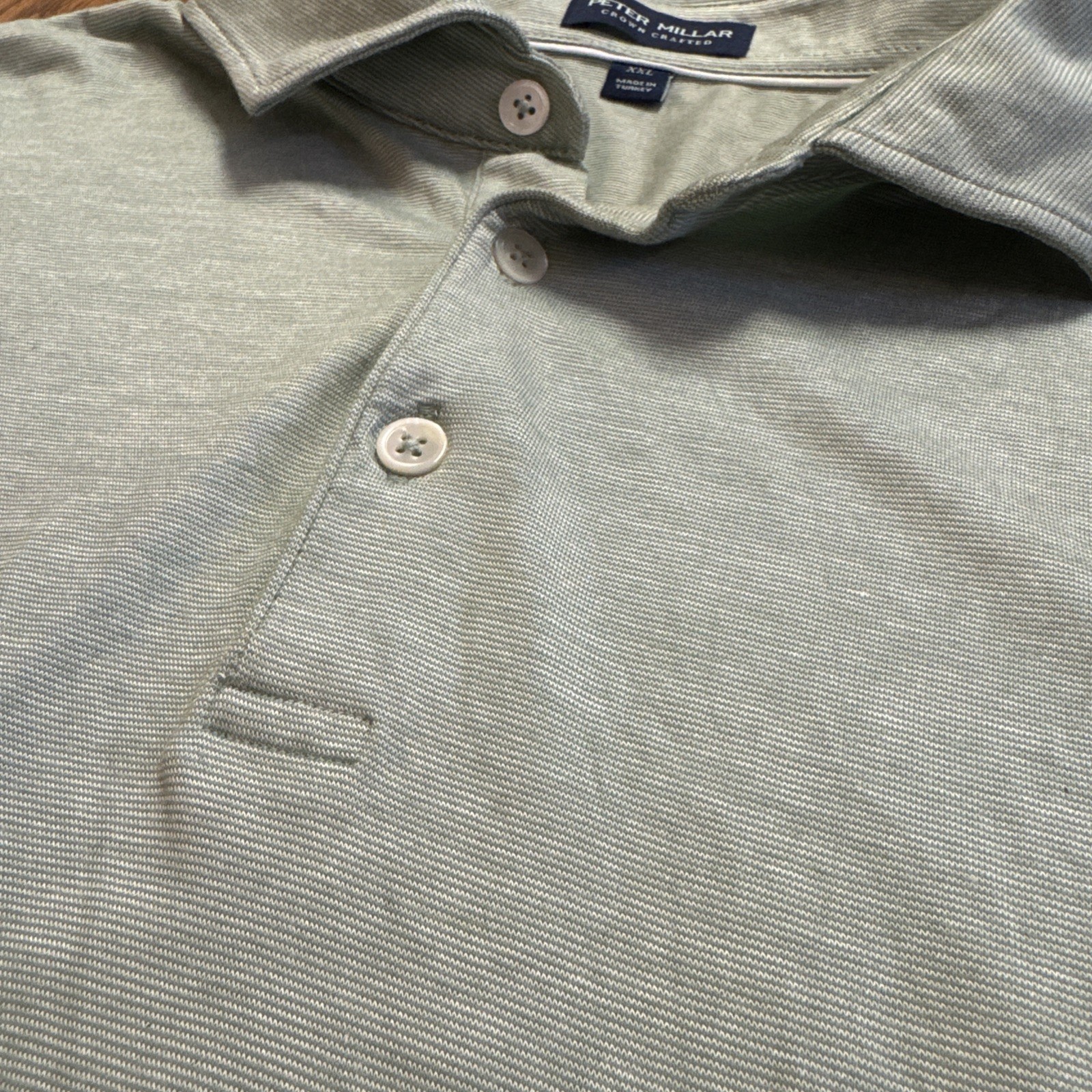 Peter Millar Solid Performance Jersey Polo in a l… - image 3