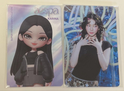 Aespa Karina Supermates Treka 2 Sheets Set | eBay Aespa Karina Supermates Treka 2 Sheets Set | eBay