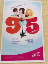 9 TO 5 World Premiere LA Poster Dolly Parton Megan Hilty Allison Janney