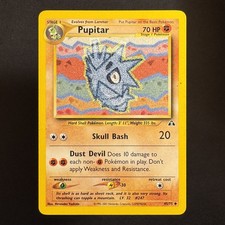 Pupitar - 45/75 - Neo Discovery - Pokemon - Uncommon - Played