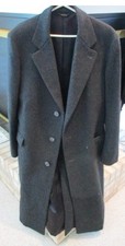 Mens Winter Woolen Trench Coat Business Overc...