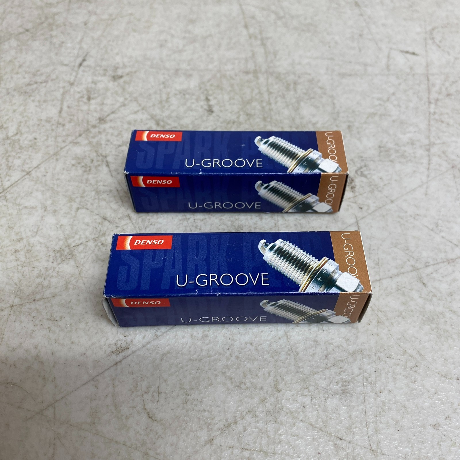 2-Pack DENSO T16PR-U Standard U-Groove Spark Plug 5025 Nickel .035 Taper Seat