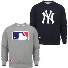 New Era MLB Team Logo Crew Sweatshirt New Yor...