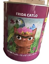 Cat Puzzle Frida Catlo 100 Piece Puzzle By Mudpuppy