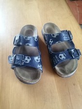 Kinderschuhe Kairos schwarz mit Fußballmotiv Gr. 32 Echt Leder