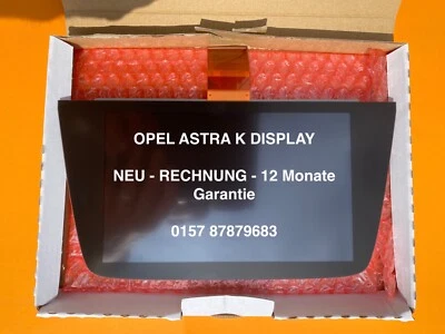 OPEL ASTRA K 39042448 DISPLAY ASTRA K INTELLINK 900 NAVI SCREEN RADIO