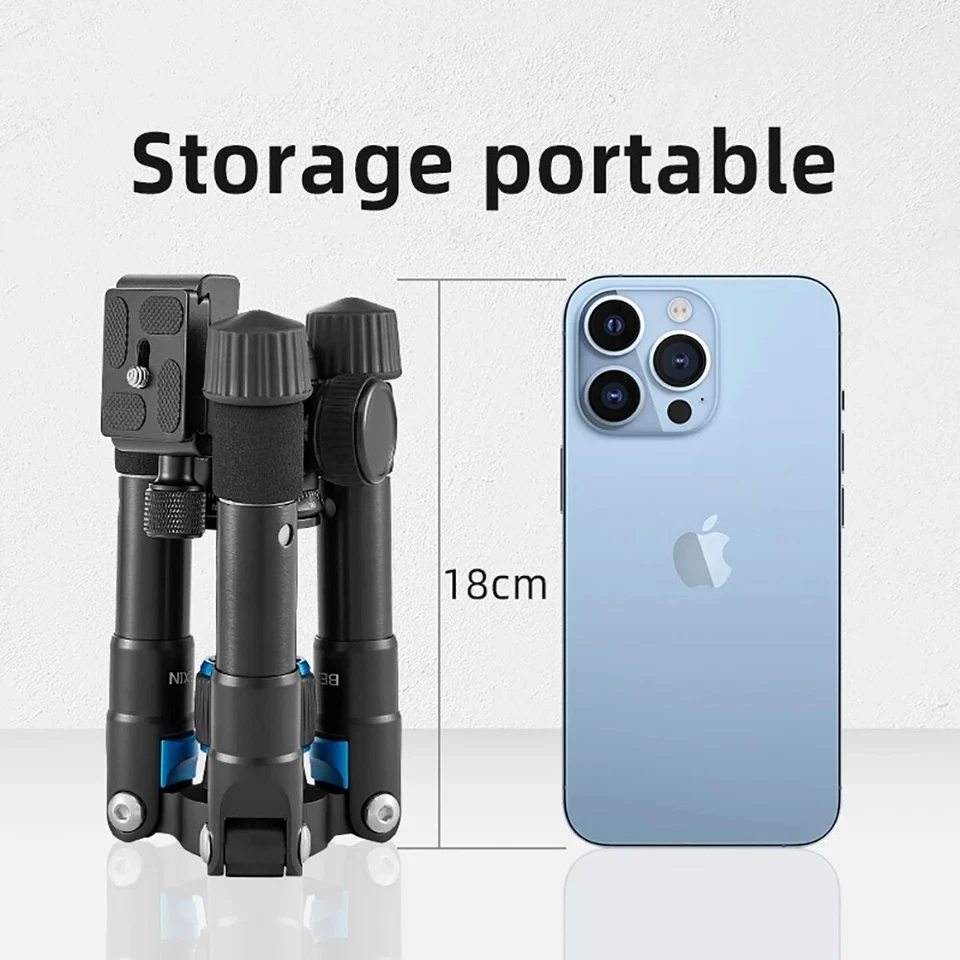 BEXIN MS-08 MS-02 Mate-10 Portable Tripod Camera Travel Stand 360° Ball head - Image 3 of 4