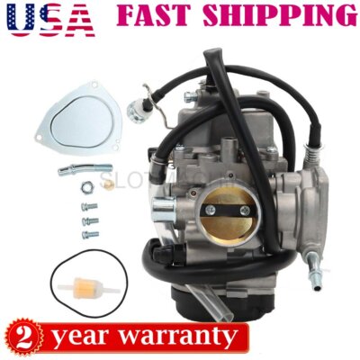 Carburetor Compatible With 2000-2006 Yamaha Big Bear 400 &amp; Kodiak 400 YFM400, 2004-2006 Bruin 350, 2007-2012 Grizzly 350 450, 2006-2010 Wolverine 350 450 YFM 4x4 ATV Carb Replacement Parts In | Whizz Carburetors