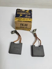 Genuine Guaranteed Parts  FX-33 Generator Brush Set New Old Stock