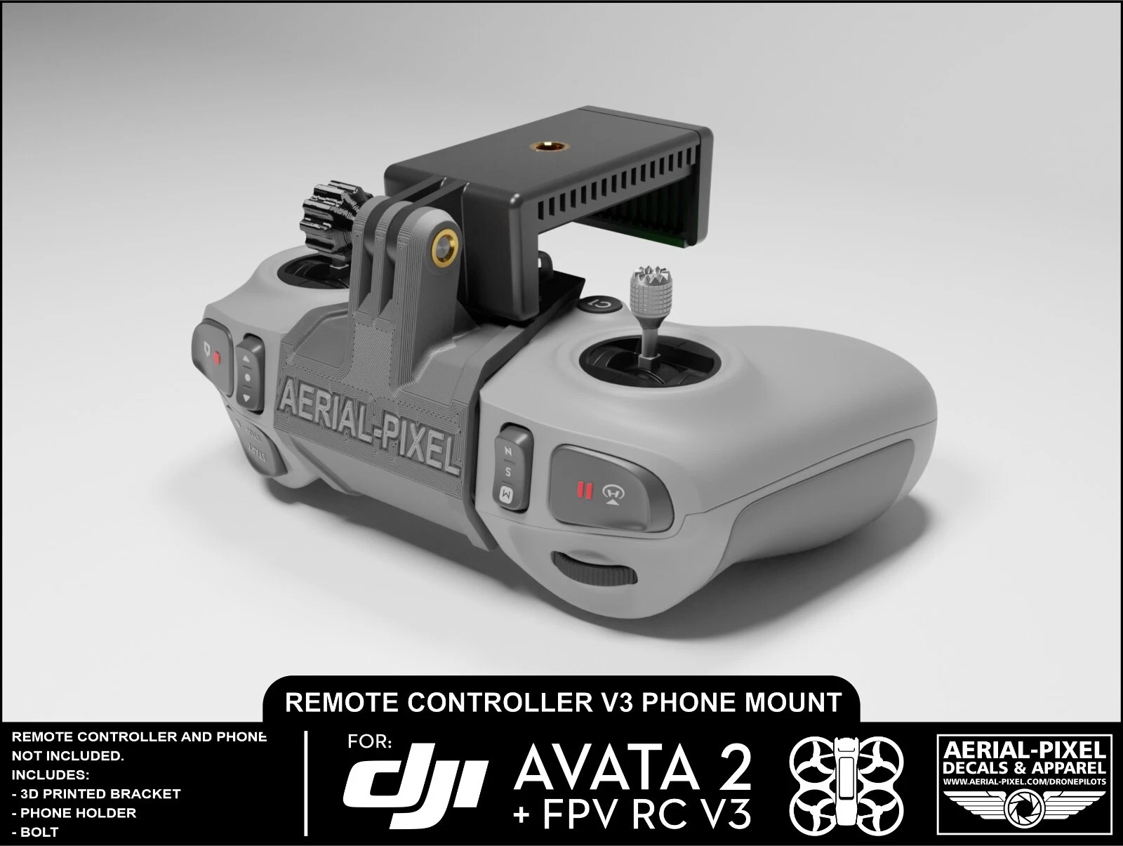 DJI FPV Remote Controller 3 Phone Mount For DJI Avata 2 and Neo