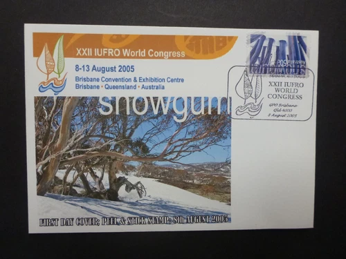 AUSTRALIA 2002 22nd IUFRO CONGRESS, BRISBANE FDI PICTORIAL POSTMARK COVER 2