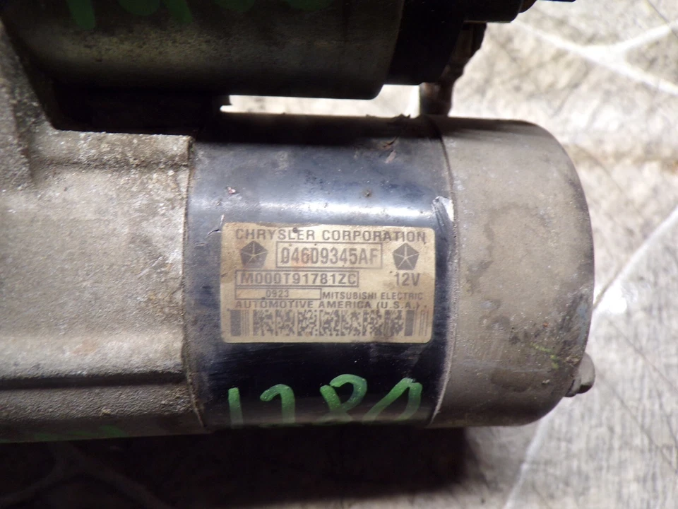 03-04 2003-2004 CHRYSLER CONCORDE INTRÉPIDO 2.7L MOTOR DE PARTIDA - Imagem 4 de 4