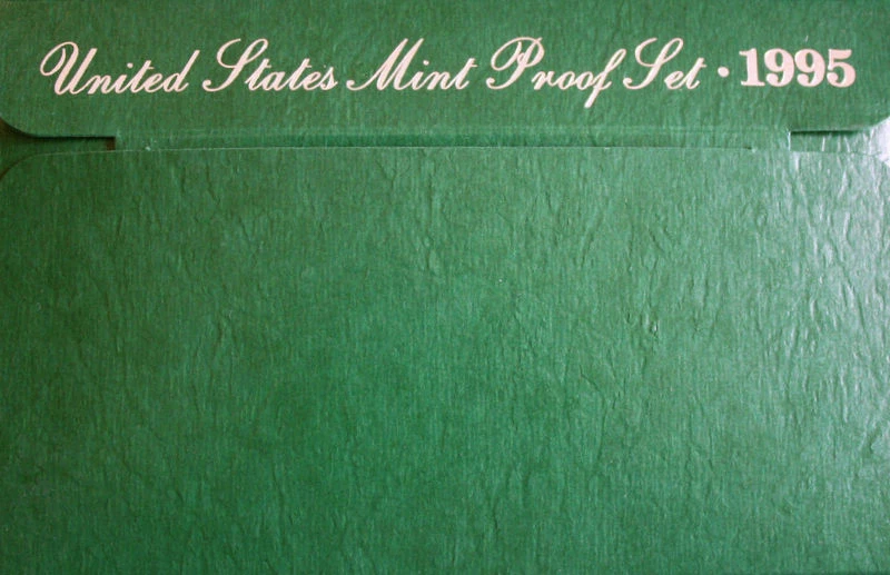 1995 P+D+S Mint Proof Set ~ Kennedy Washington Roosevelt Jefferson Lincoln  - Image 3 of 3