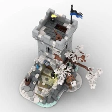 ZITIANYOUBUILD MOC-191292 Medieval Winter Themed Watch Tower 700 Piece Gift