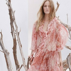 zimmermann pink dress
