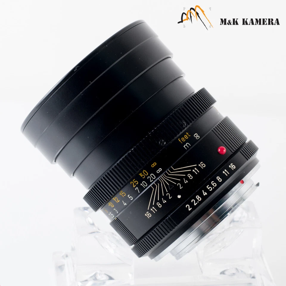 Lente LEITZ Leica Summicron-R 90 mm/F2.0 Serie VII Ver.I V.1 año 1970 Canadá #079 Foto 2 de 4