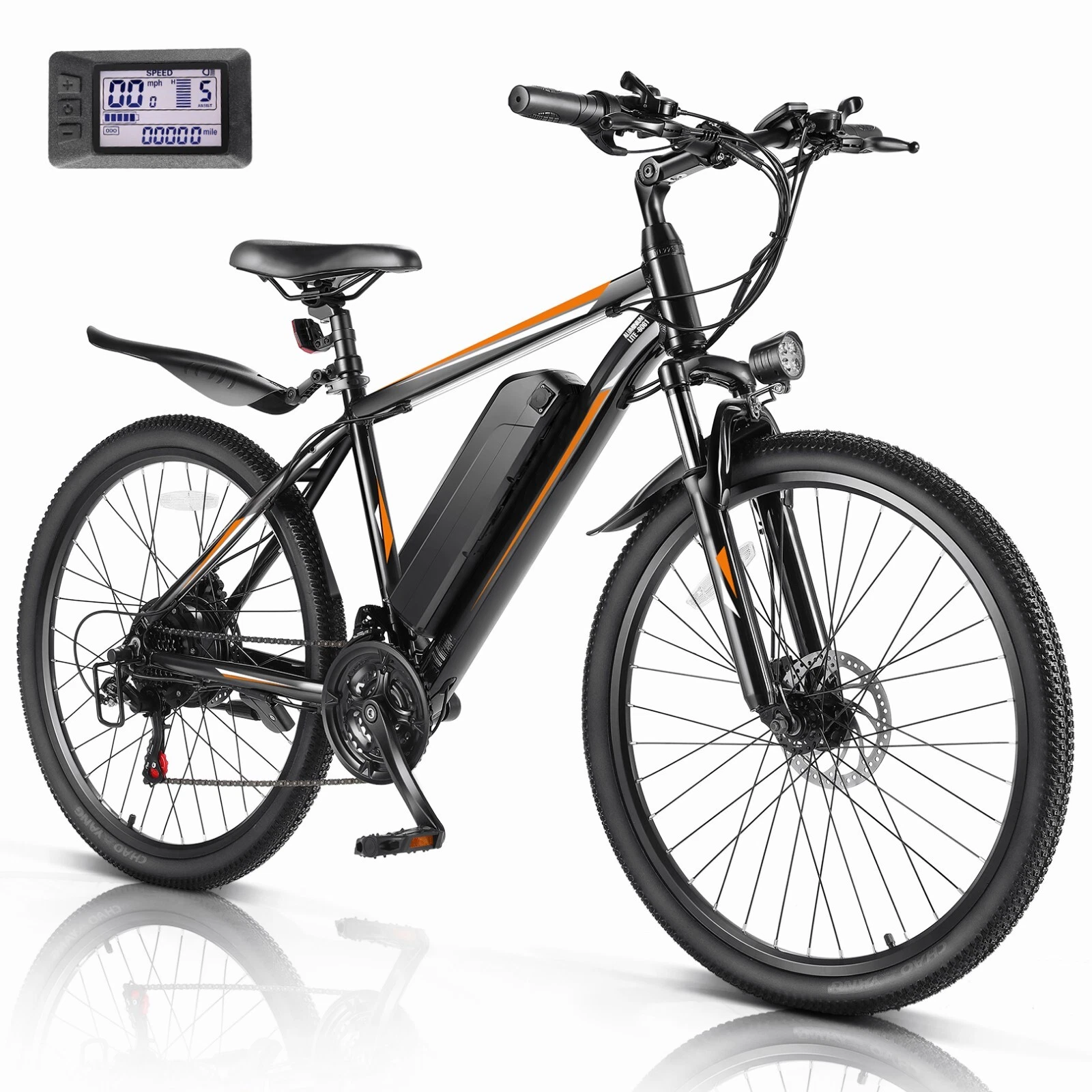 2025 Upgraded E-Bike Dual Disc Brakes Electric Bicycle Cruiser