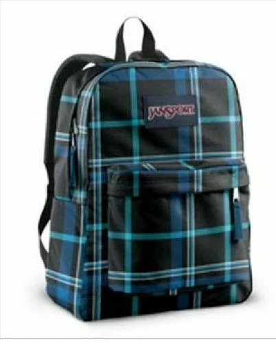 Jansport plaid best sale backpack
