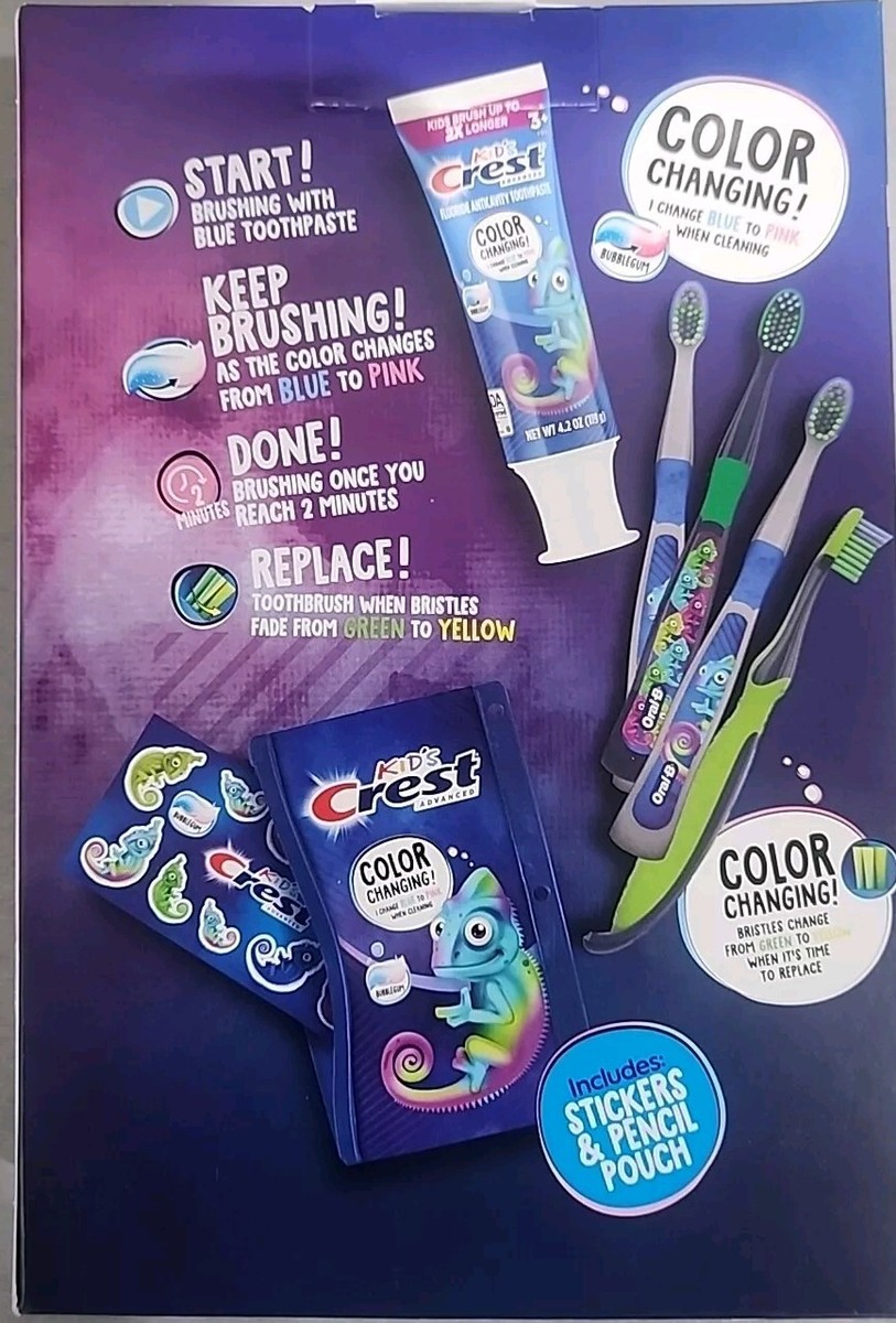 ディズニー35周年TOOTHBRUSH KIT Disney Minnie and Mickey Mouse Kids Oral Care Kit Gift Set