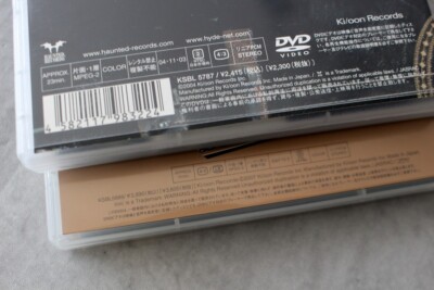 SET x9 VAMPS hyde L'Arc-en-Ciel Japan DVD Live 2008 2009 2010 USA