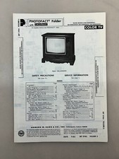 Sears 564.43200250 43300250 43400250 Service Manual Sams Photofact Free Shipping