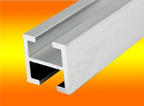 BAU-TECH SOLARENERGIE Aluprofil Sonderlänge 1,00m bis 1,75m (0% MwSt.*) 28x28mm