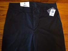 NEW WOMEN'S GAP BLACK CROPPED PANTS SIZE 8 CLASSIC FIT .