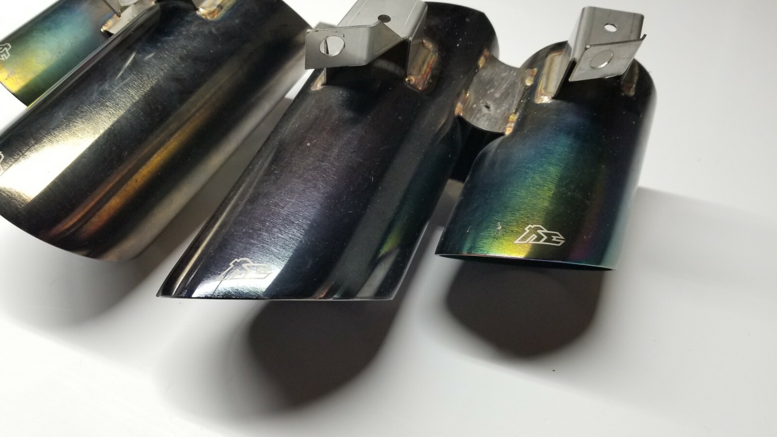 LAMBORGHINI HURACAN FI EXHAUST TIP TAIL PIPES LEFT AND RIGHT 