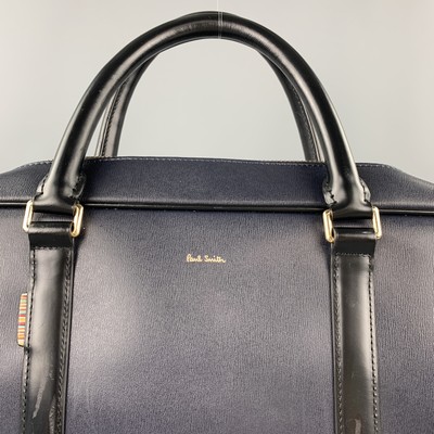 Paul Smith Borsa A Tracolla In Pelle Blu E Nera