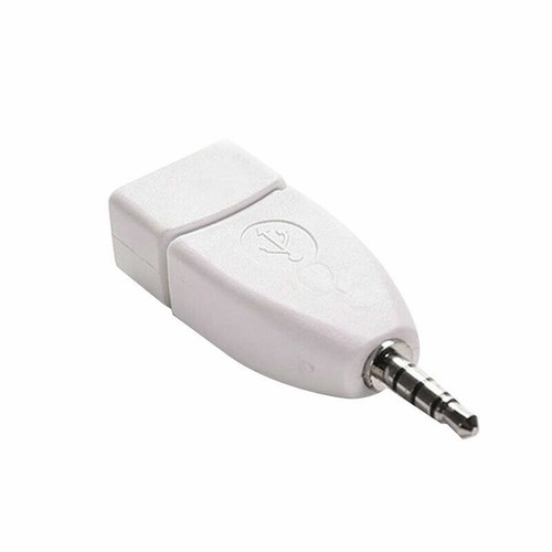 AUX Audio 3.5mm Male Plug To USB 2.0 Female Converter Adapter Jack MP3 Car Parts - Picture 5 of 10