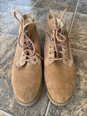 UGG Bethany Classic Slim Water Resistant Chukka Boots- Chestnut Tan,  Women’s 10